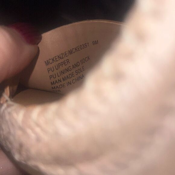 ✨Steve Madden Mckenzie Tan Espadrille Sz 9 Wedges✨ - Picture 11 of 11